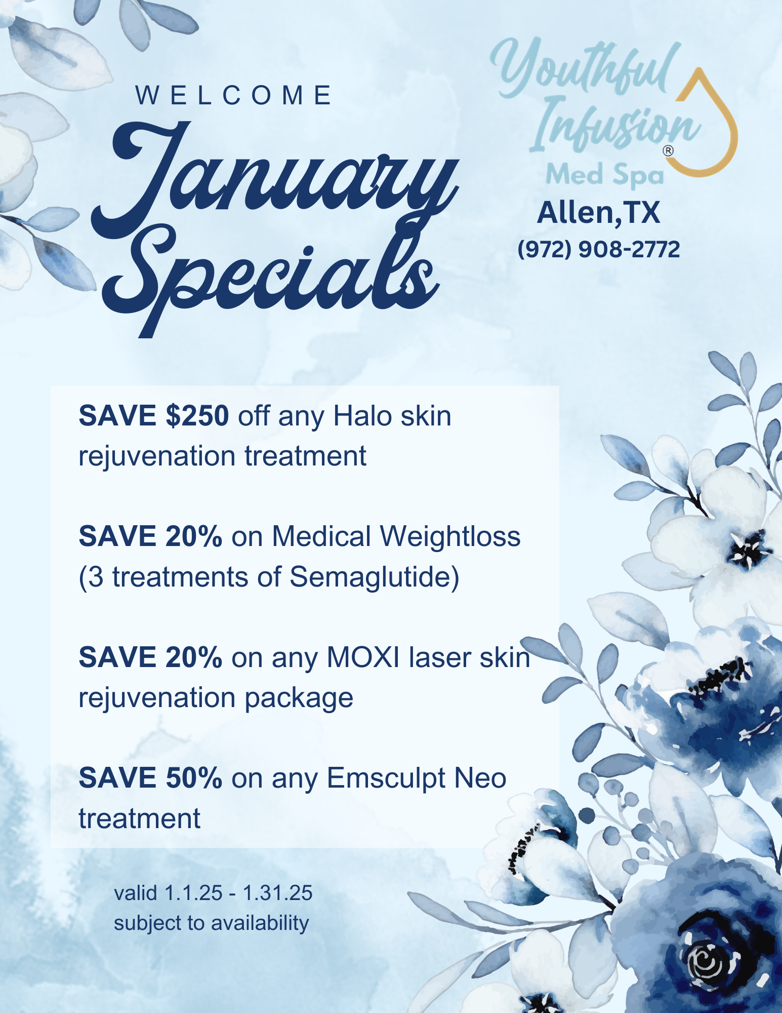 Allen January Specials (1)